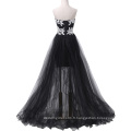 Ladies Popular Robe de soirée A Line Evening Party Fleurs Robes de bal Tulle Long Evening Gown